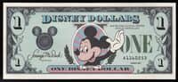 1987 Disney Dollars