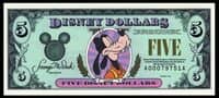 1996 Disney Dollars